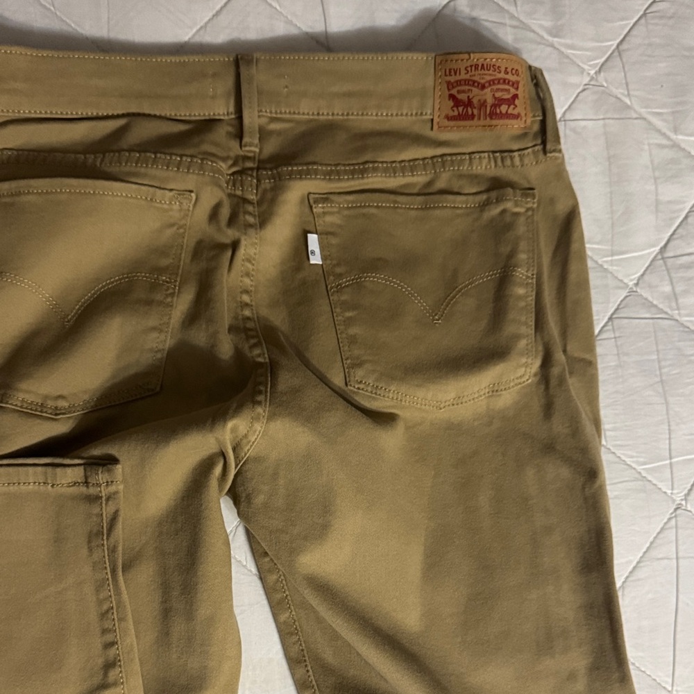 Levi's Khaki Denim Pants NWOT